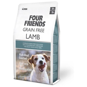 Grain Free Lamb Hundfoder - 3 kg produkt bild