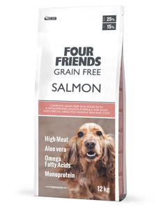 FourFriends Dog Grain Free Salmon (12 kg) produkt bild