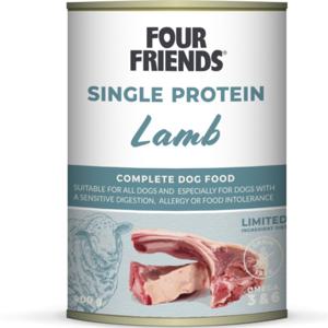 FourFriends Dog Lamb 400 g burk produkt bild
