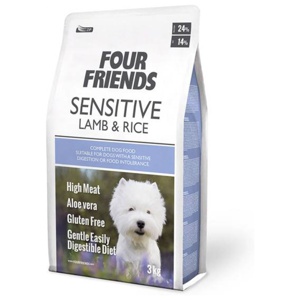 FourFriends Dog Sensitive Lamb & Rice 3 kg produkt bild