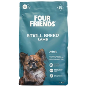 FourFriends Dog Small Breed Lamb 2 kg produkt bild