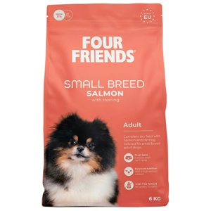FourFriends Dog Small Breed Salmon 6 kg produkt bild