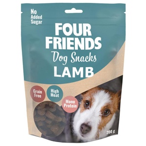 FourFriends Dog Snacks Lamb 200 g produkt bild