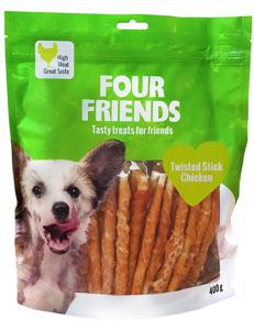 FourFriends Twisted Stick Chicken 12,5cm 40 st produkt bild