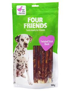 FourFriends Twisted Stick Duck 25cm 5st 140g produkt bild