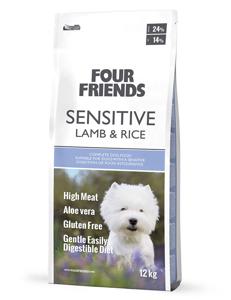 FourFriends Sensitive Lamb & Rice - 12kg produkt bild