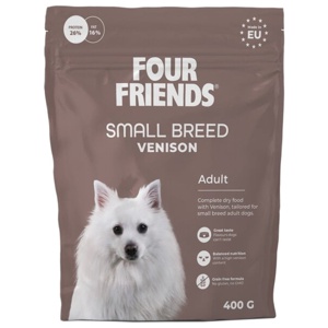FourFriends Small Breed Venison - 400 g produkt bild