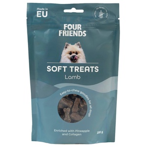 FourFriends Soft Treats Lamb 200 g produkt bild