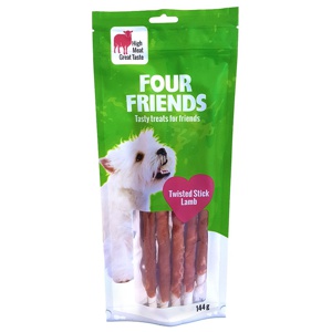 FourFriends Twisted Stick Lamb 25cm 5st * 12 produkt bild