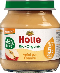 Früchte Apfel pur nach dem 4. Monat, 125 g Produktbild