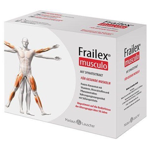Frailex musculo Pulverbeutel a 28 g Vanille 15 St Pulver zur Herstellung einer Suspension zum Einnehmen Produktbild