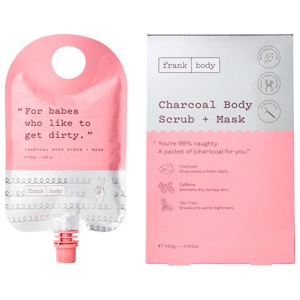 Frank Body Charcoal Body Scrub 140 g produkt bild