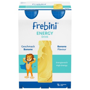 Frebini Energy Drink, Banan, 4x200 ml produktbilde