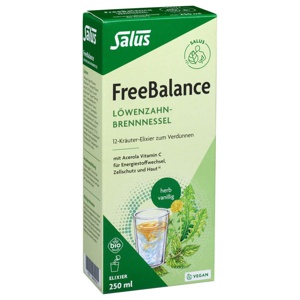 FREEBALANCE Löwenzahn-Brennnessel Elixier Bio Produktbild