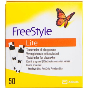 Freestyle Lite Teststrimler 50 stk produktbillede