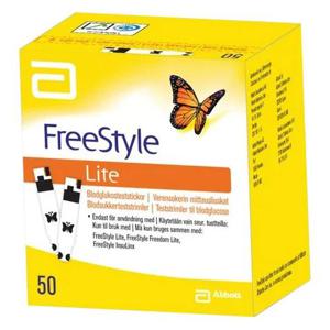 Freestyle Lite teststickor 50 st
