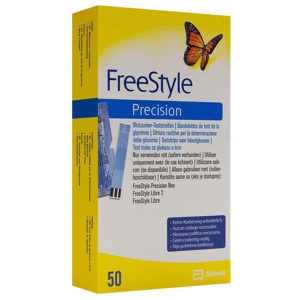 FREESTYLE Precision Blutzucker Teststr.o.Codierung Produktbild