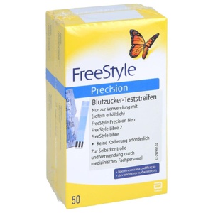 FREESTYLE Precision Blutzucker Teststr.o.Codierung Produktbild