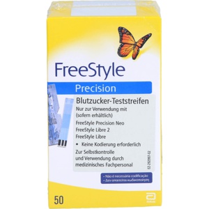 FREESTYLE-Precision-Blutzucker-Teststr-o-Codierung Produktbild