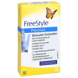 FREESTYLE Precision Blutzucker Teststr.o.Codierung Produktbild