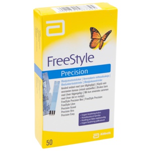 FreeStyle Precision teststrimler, 50 stk. produktbilde