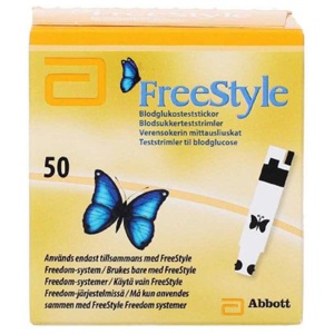 FreeStyle Abbott, teststicka, 50 styck produkt bild