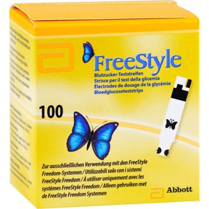 Freestyle Teststreifen, 100 St Teststreifen Produktbild