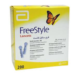 Freestyle Thin Lancets lancetter 200 st produkt bild