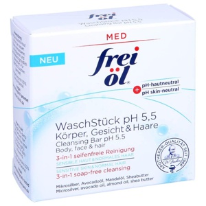 FREI ÖL WaschStück pH 5,5 Körper Gesicht Haare Produktbild