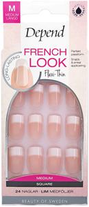 French Look French Look Medium Square Pink produkt bild