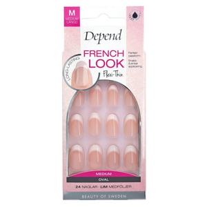 French Look French Look Oval Pink produkt bild