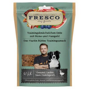 FRESCO Martin Rütter Trainingsknöchelchen Ente mit Birne und Mangold 150 g Produktbild