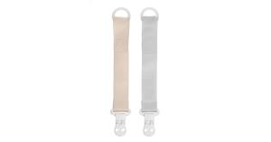 Fresh Kid Napphållare Beige/Grå 2-pack produkt bild