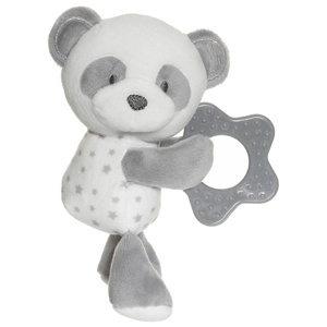 Fresh Kid Panda! Panda! Bitleksak med Skallra Grå produkt bild