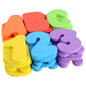 Fresh Kid Tub Fun Badlek Siffror och Bokstäver 36st produkt bild