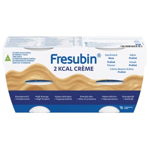Fresubin 2 kcal Crème næringskrem nougatsmak 4x125 g produktbilde