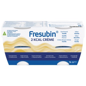 Fresubin 2 kcal Creme Vanilje 4x125 g produktbilde
