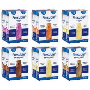 FRESUBIN 2 kcal DRINK Mischkarton Trinkflasche Produktbild
