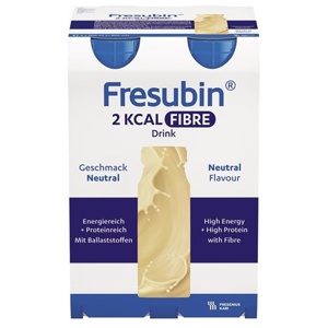 Fresubin 2 Kcal Fibre Drink Neutral 4 x 200 ml produktbillede