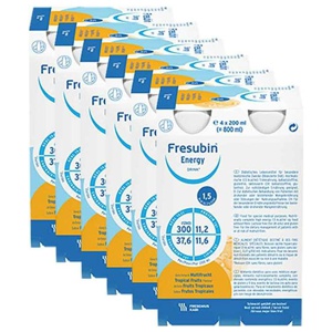 Fresubin energy Drink Multifrucht Trinkflasche, 24X200 ml Lösung Produktbild