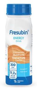 Fresubin energy DRINK, tropisk, drickfärdigt kosttillägg, 4 x 200 milliliter produkt bild