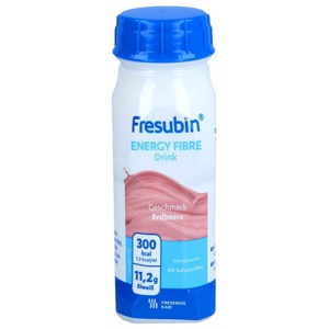 FRESUBIN ENERGY Fibre DRINK Erdbeere Trinkflasche Produktbild