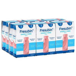 FRESUBIN ENERGY Fibre DRINK Erdbeere Trinkflasche Produktbild