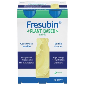 Fresubin PlantBased Drink Næringsdrikk Vanilje 4x200ml produktbilde