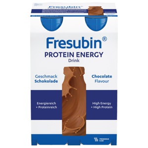 Fresubin protein energy drink sjokolade 4x200 ml produktbilde
