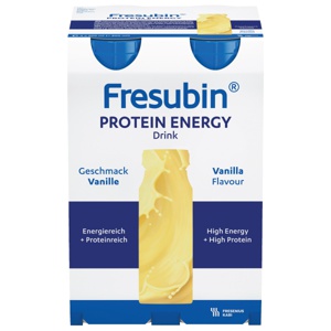 Fresubin protein energy drink vanilje 4x200 ml produktbilde