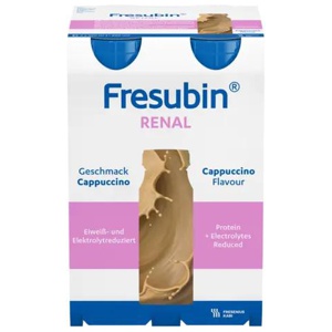 Fresubin Renal næringsdrikk cappuccino 4x200 ml produktbilde
