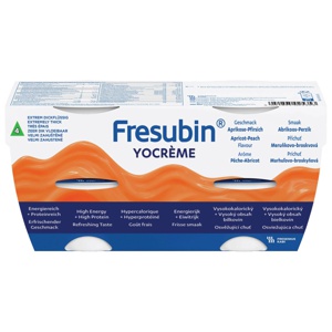 Fresubin YOcrème næringskrem aprikos-fersken 4x125 g produktbilde