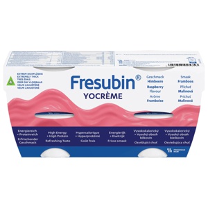 Fresubin Yocrème næringskrem bringebærsmak 4x125 g produktbilde