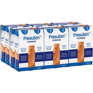 Fresubin YoDrink Aprikose-Pfirsich 24X200 ml Flüssigkeit Produktbild